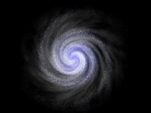 Mesmerizing Spiral Galaxy In The Cosmos Wallpaper
