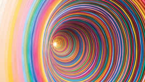 Mesmerizing Spiral Optical Illusion Wallpaper