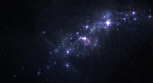 Mesmerizing Star Cluster In The Depths Of Space Wallpaper