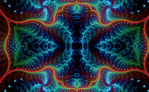 Mesmerizing World Of Psychedelic Fractals Wallpaper