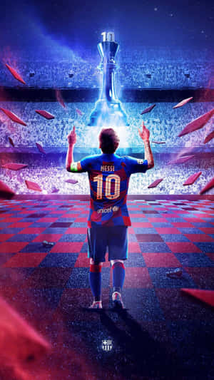 Messi Champion Dream2022 Wallpaper