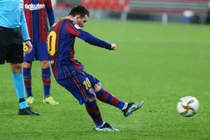 Messi Free Kick F C Barcelona Wallpaper