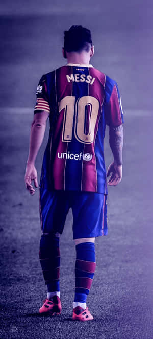 Messi_ Number_10_ Barcelona_ Jersey Wallpaper