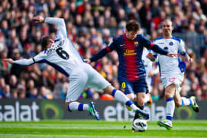 Messi - The Dribbling Maestro Wallpaper
