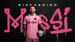 Messi Welcomedto Inter Miami Wallpaper