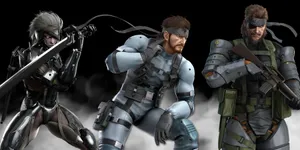 Metal Gear Solid Characters In Action Wallpaper