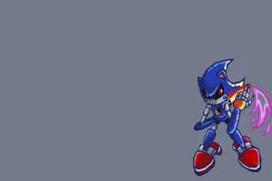 Metal Sonic Battle Pose Wallpaper