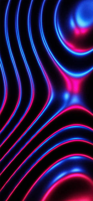 Metallic Curved Lines 3d Iphone Wallpaper