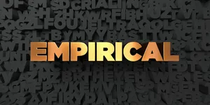 Metallic Empirical Word Wallpaper