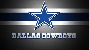 Metallic Striped Awesome Dallas Cowboys Wallpaper