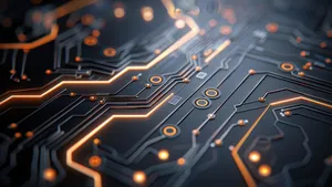 Metaverse Circuit Technology Wallpaper