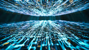 Metaverse Digital Network Wallpaper