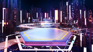 Metaverse Virtual Platform Wallpaper