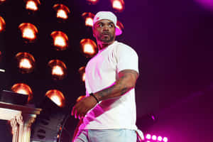 Method Man Performingon Stage Wallpaper