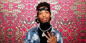 Metro Boomin Patterned Backdrop Wallpaper