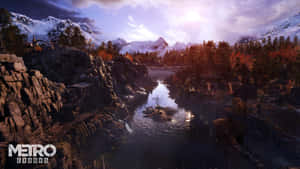 Metro Exodus_ Scenic Landscape Sunset Wallpaper