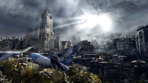 Metro_ Game_ Post_ Apocalyptic_ Scene Wallpaper