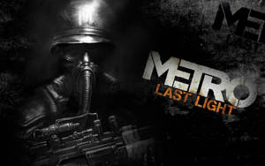 Metro Last Light Diagonal Title Wallpaper