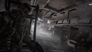 Metro Last Light Redux Human Skeleton Wallpaper