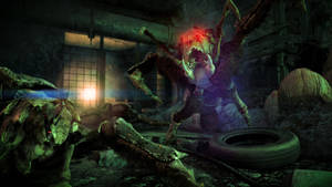 Metro Last Light Redux Red Eyes Creature Wallpaper