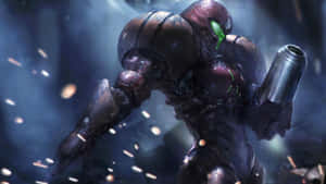 Metroid Dread - Explore A New, Dark Environment Wallpaper