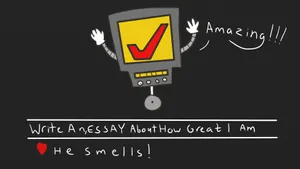 Mettaton Check Screen Undertale Wallpaper