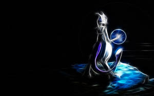 Mewtwo Shines Bright Wallpaper