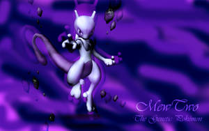 Mewtwo The Genetic Pokemon Wallpaper