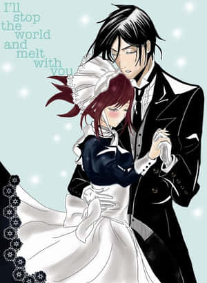 Mey-rin In A Red Dress Wallpaper