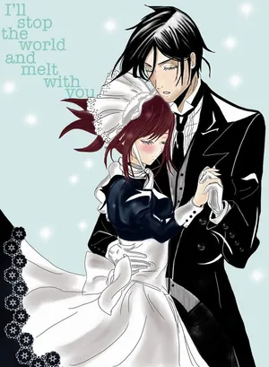 Mey-rin In A Red Dress Wallpaper