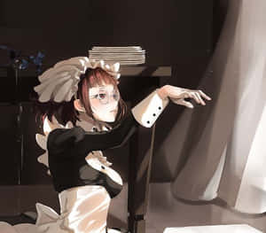 Mey-rin Looking Elegant In Victorian Attire Wallpaper