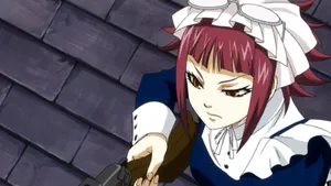 Mey-rin, The Skilled Maid From The Kuroshitsuji Series Wallpaper