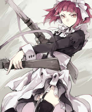 Mey-rin, The Skilled Maid Of Phantomhive Manor Wallpaper