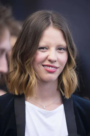 Mia Goth - A Face Of Refined Beauty Wallpaper