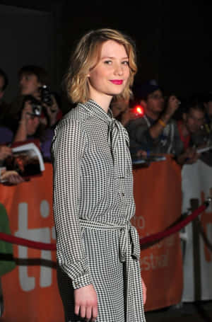 Mia Wasikowska Casual Portrait Wallpaper