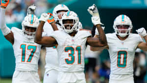 Miami Dolphins Celebration Victory Wallpaper