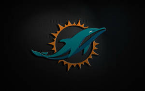 Miami Dolphins Graphic Artwork Wallpaper