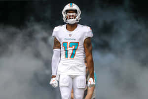 Miami Dolphins Player Number17 Wallpaper