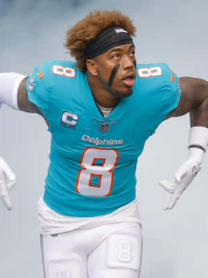 Miami Dolphins Player Number8 Wallpaper