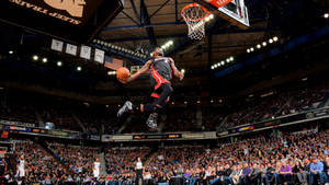 Miami Heat Lebron Dunk Wallpaper