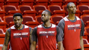 Miami Heat Players Practice Session Wallpaper
