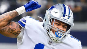 Micah Parsons Celebrates Big Play Wallpaper