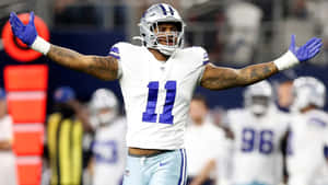 Micah Parsons Celebration Dallas Cowboys Wallpaper