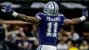 Micah Parsons Celebration Dallas Cowboys Wallpaper
