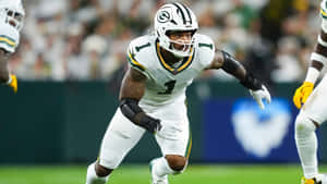 Micah Parsons Defensive Action Wallpaper