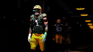 Micah Parsons Football Spotlight Wallpaper