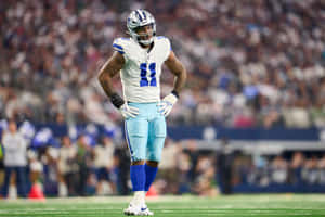 Micah Parsons On Field Presence Wallpaper