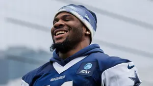 Micah Parsons Smiling Dallas Cowboys Wallpaper