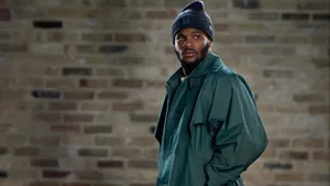 Micah Parsons Stylish Portrait Wallpaper