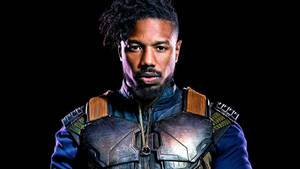 Michael B. Jordan As Killmonger Wallpaper